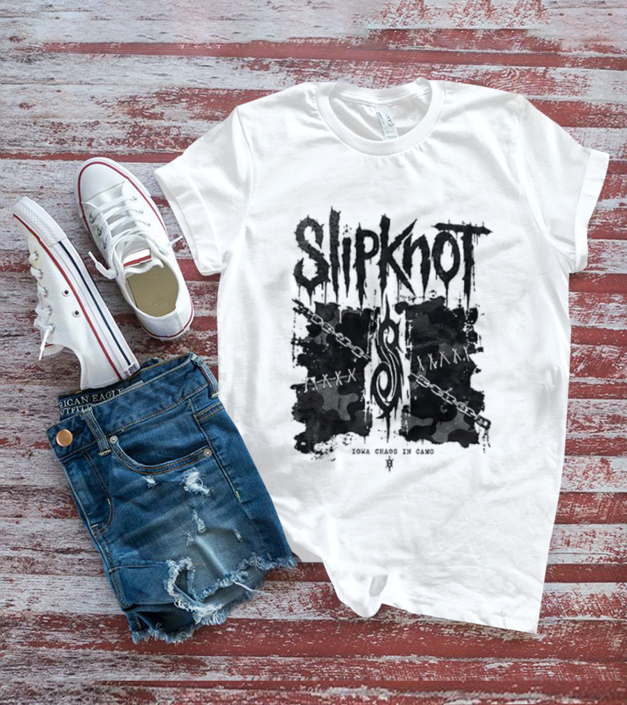 Slipknot Chaos Stitched Into Every Scar Official Merchandise T-Shirt