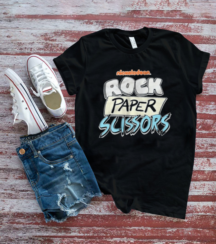 Nickelodeon Rock Paper Scissors Series Animation T-Shirt