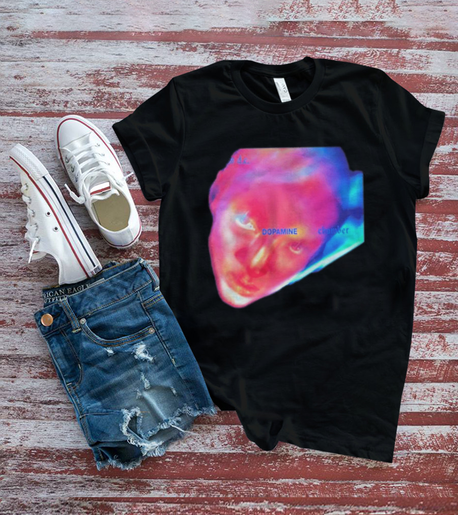 Fontaines D.C. Dopamine Chamber Album Cover Art Face T-Shirt