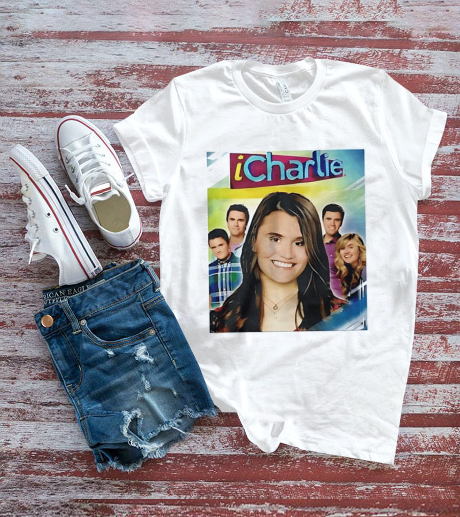 ICharlie Pop Culture Cast Television Show Iconic Faces T-Shirt