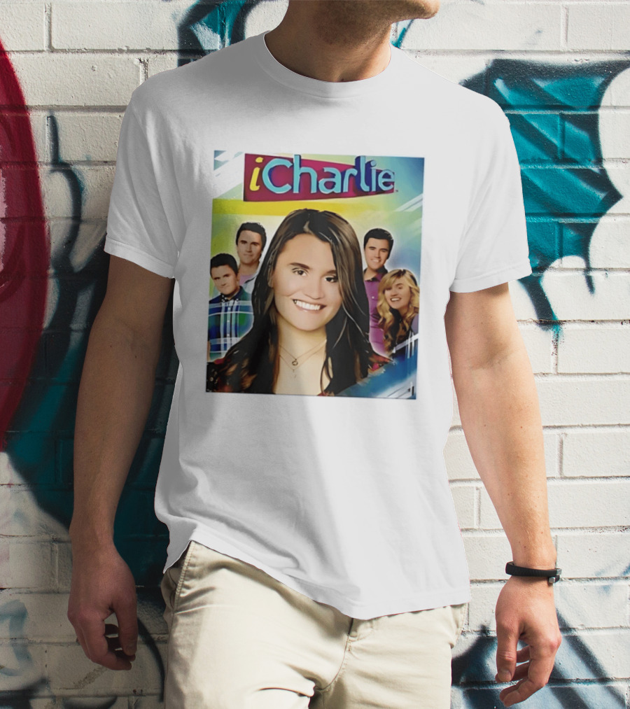 ICharlie Pop Culture Cast Television Show Iconic Faces T-Shirt
