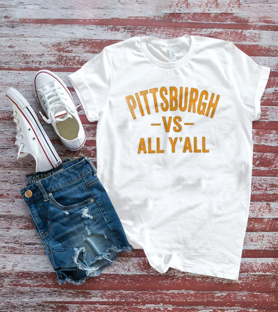 Pittsburgh Steelers Vs All Y'all Patriot Day Flag T-Shirt