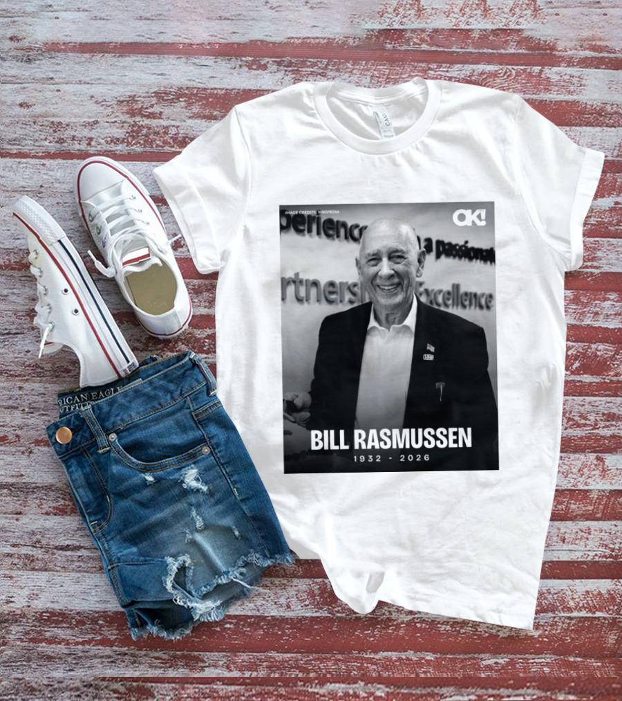 Rip Bill Rasmussen 1932 2026 Partnership Excellence Image Credits Wikipedia T-Shirt
