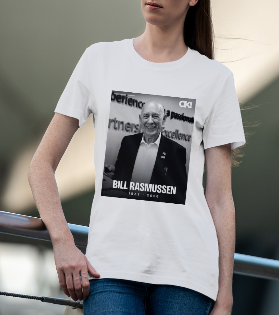Rip Bill Rasmussen 1932 2026 Partnership Excellence Image Credits Wikipedia T-Shirt