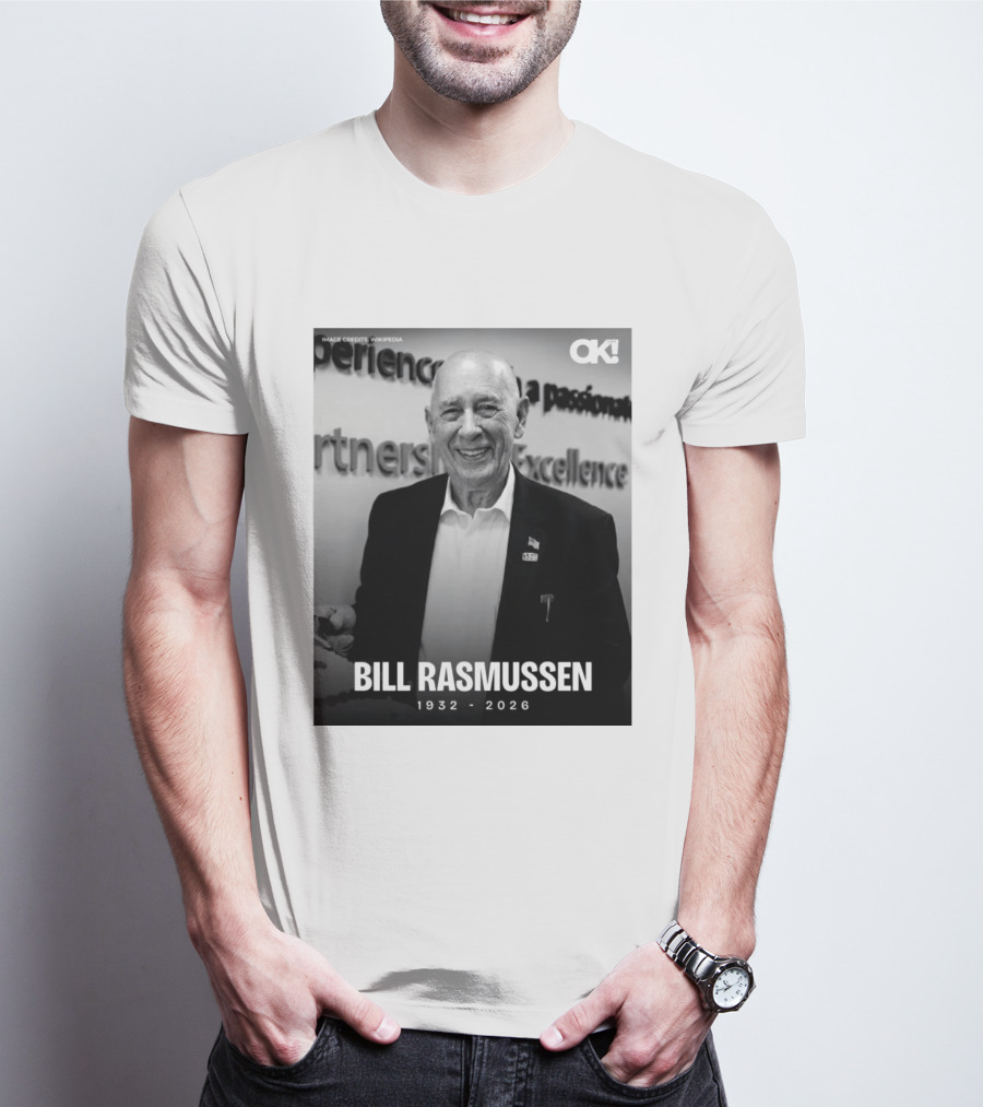 Rip Bill Rasmussen 1932 2026 Partnership Excellence Image Credits Wikipedia T-Shirt