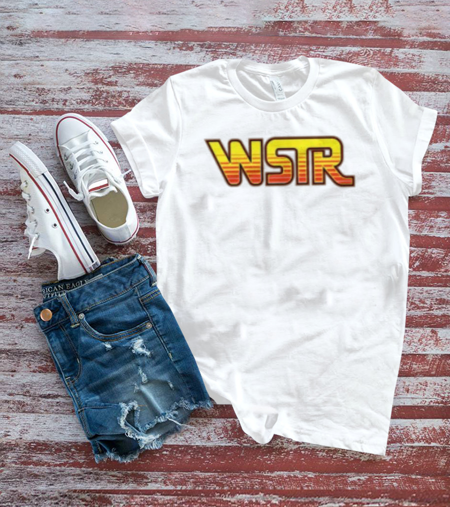 Wstr Store Identity Crisis Red White Baseball Wstr T-Shirt
