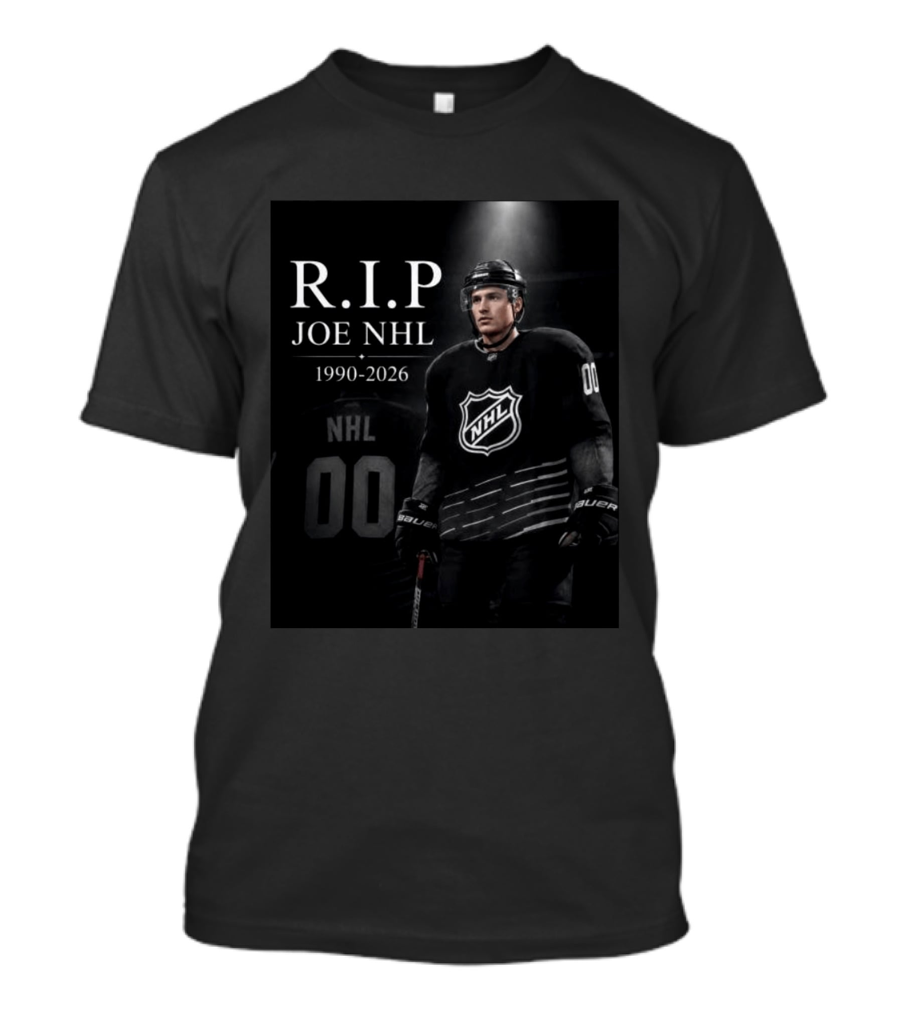 RIP Joe NHL 1990 2026 Hockey T-Shirt