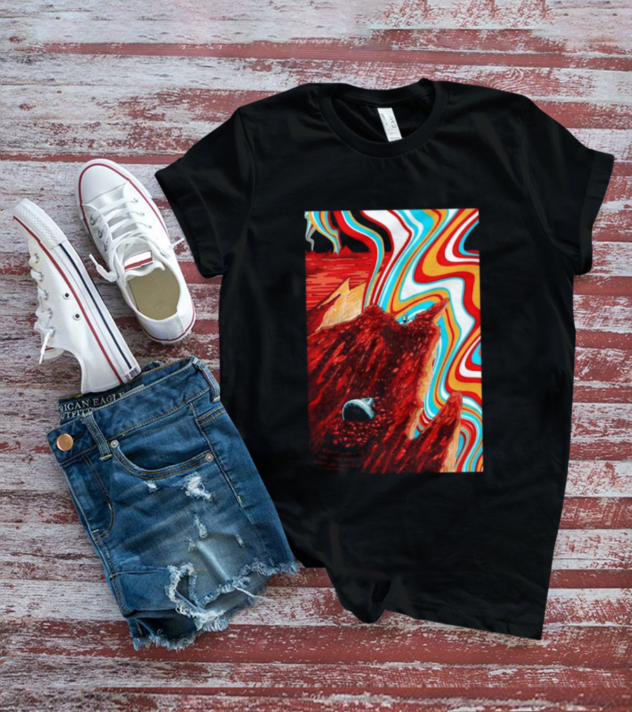 Gov't Mule Salt Lake City 2026 Psychedelic Mountain Landscape T-Shirt