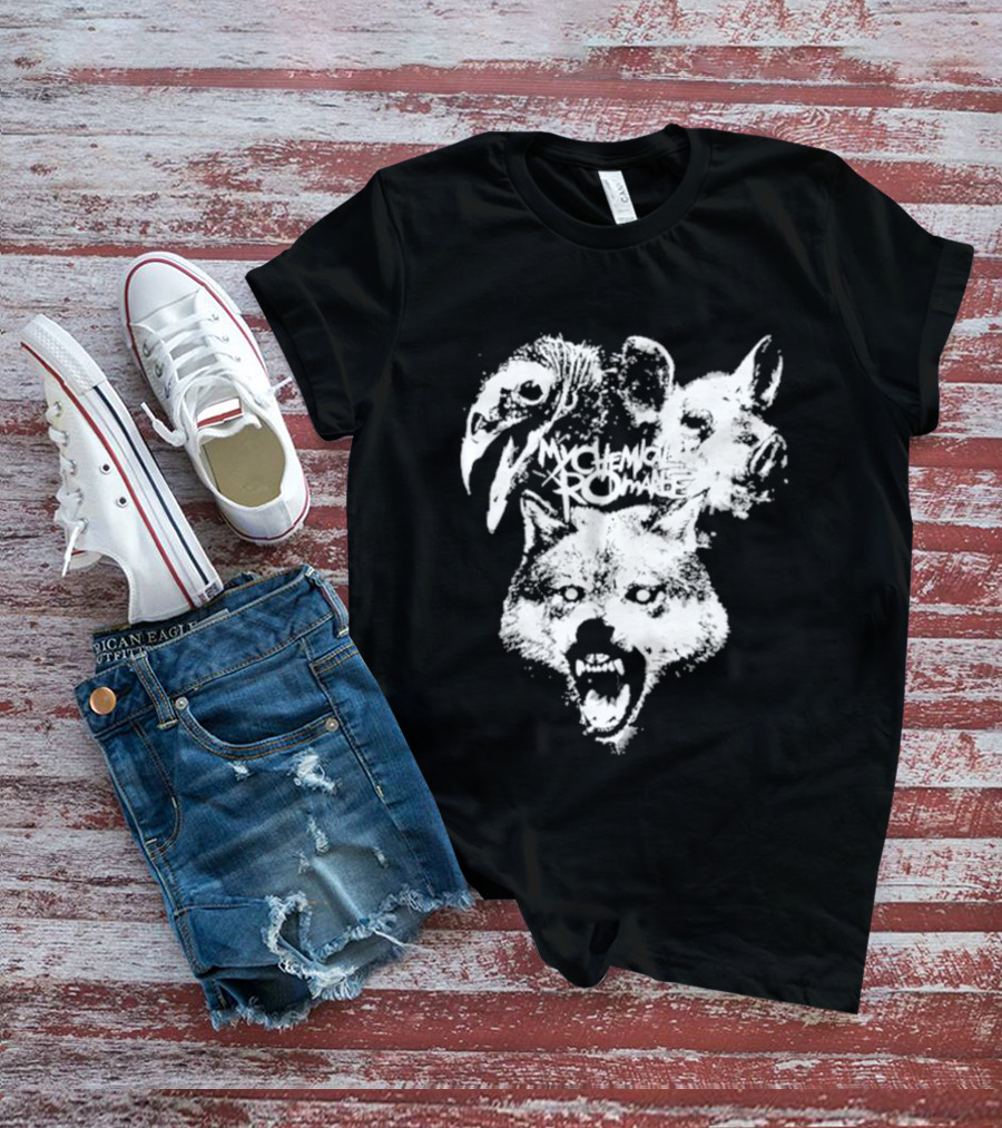Washington DC 08.18.2026 My Chemical Romance Wolf And Birds T-Shirt