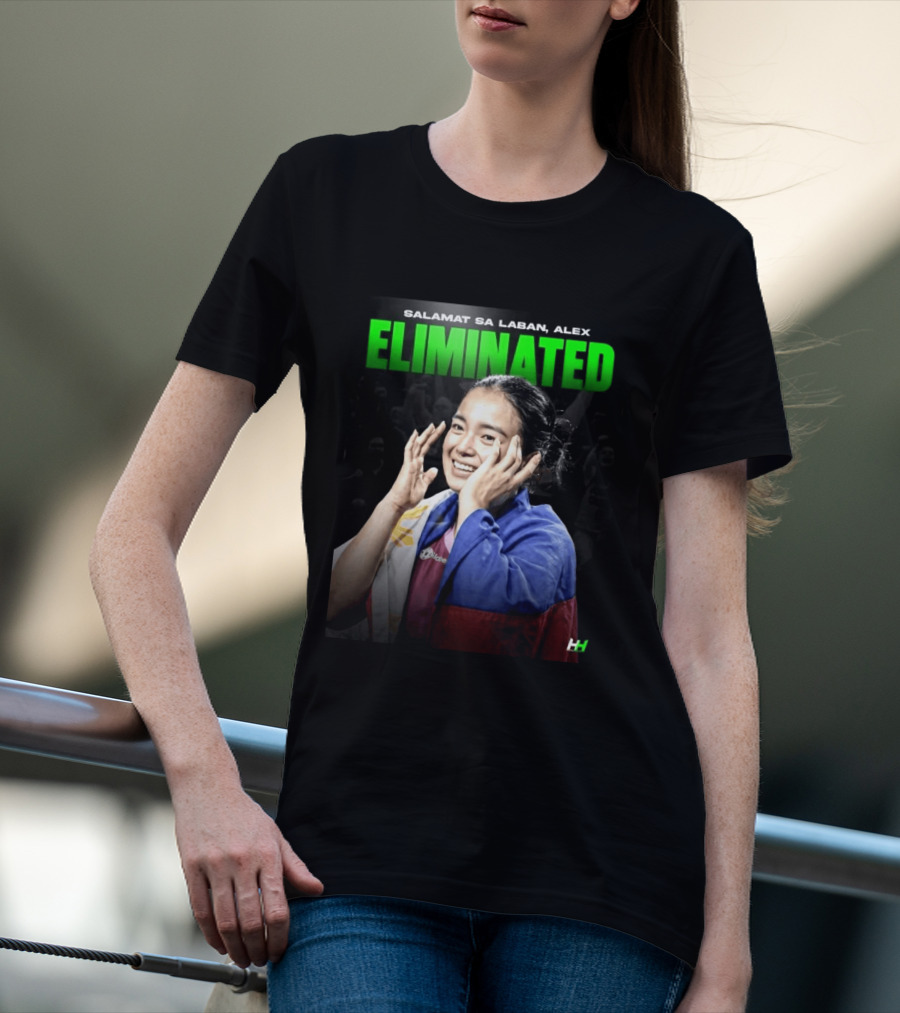 Salamat Sa Laban Alex Eala Eliminated T-Shirt