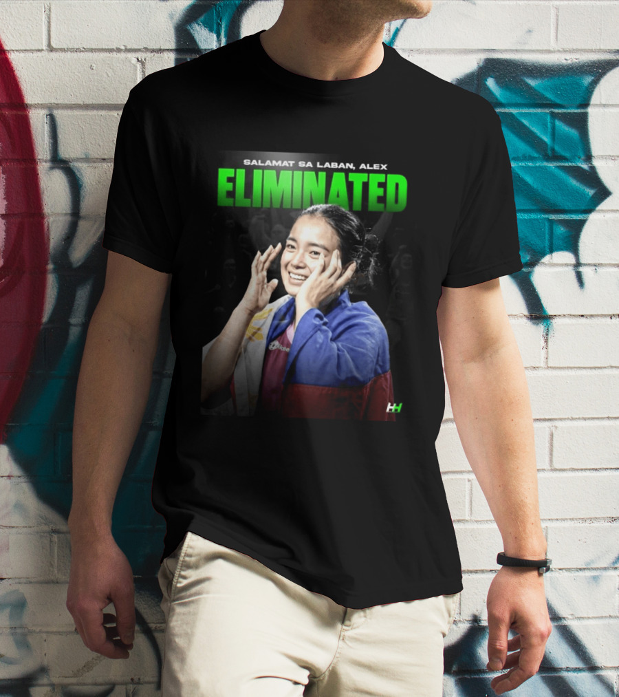 Salamat Sa Laban Alex Eala Eliminated T-Shirt