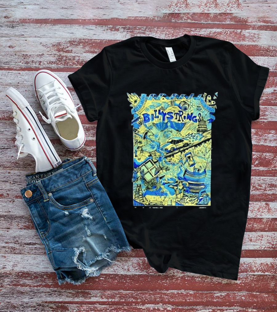 Billy Strings Charleston Coliseum 2023 West Virginia Concert Doodle T-Shirt