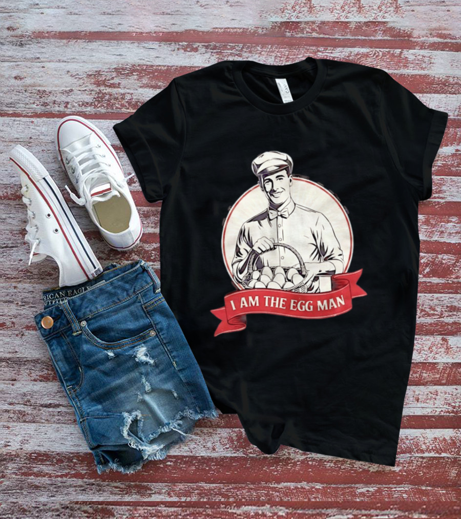 I Am The Egg Man Vintage Style Lyrics Reference T-Shirt