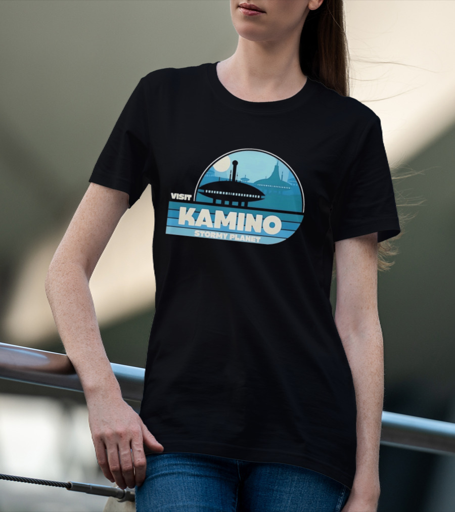 Visit Kamino Stormy Planet Star Wars Sci Fi T-Shirt