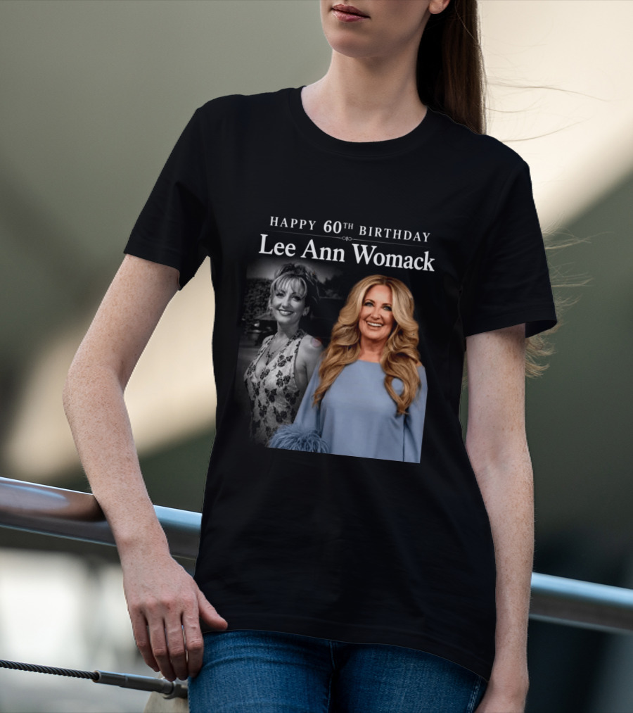 Happy 60th Birthday Lee Ann Womack Celebration T-Shirt
