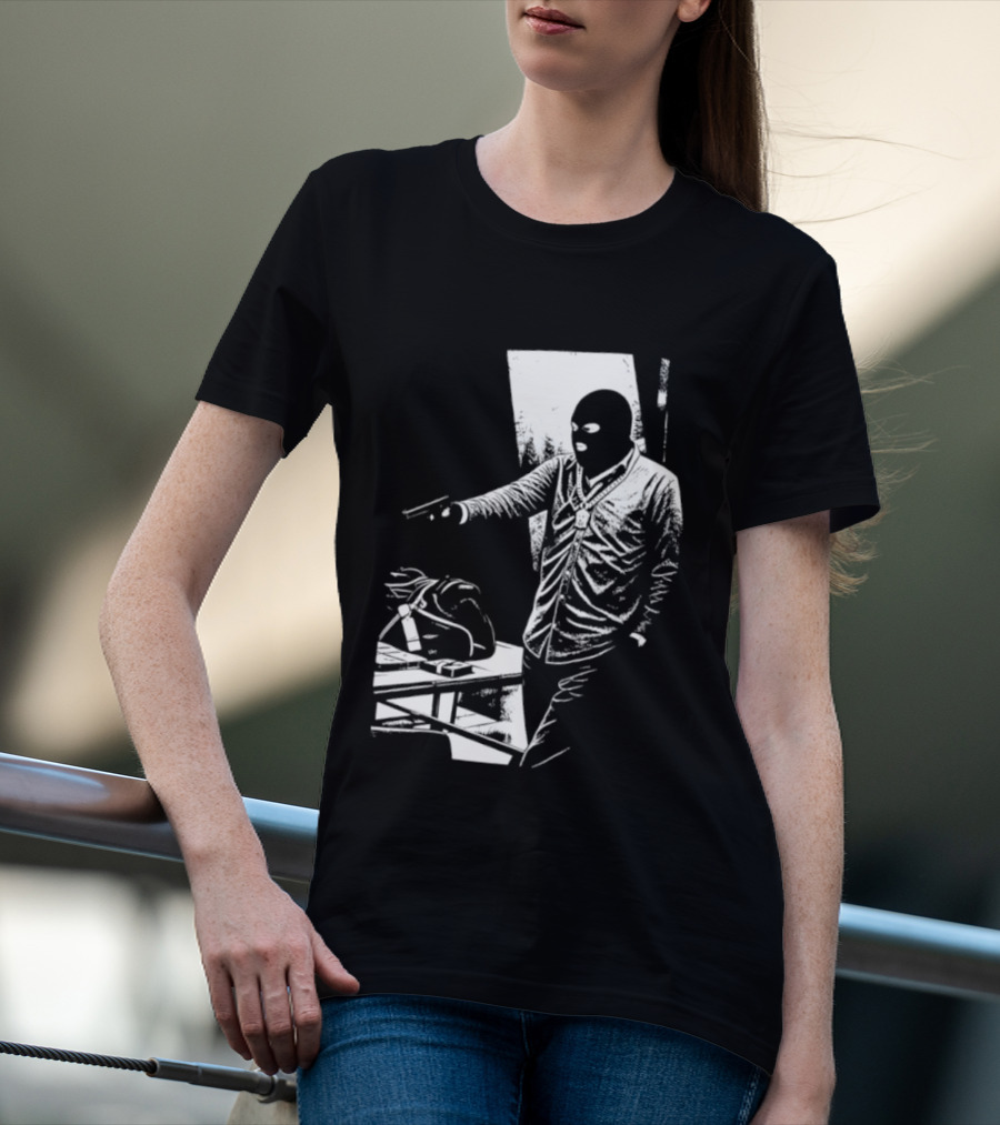 Notorious BIG Biggie Smalls Ski Mask Heist T-Shirt