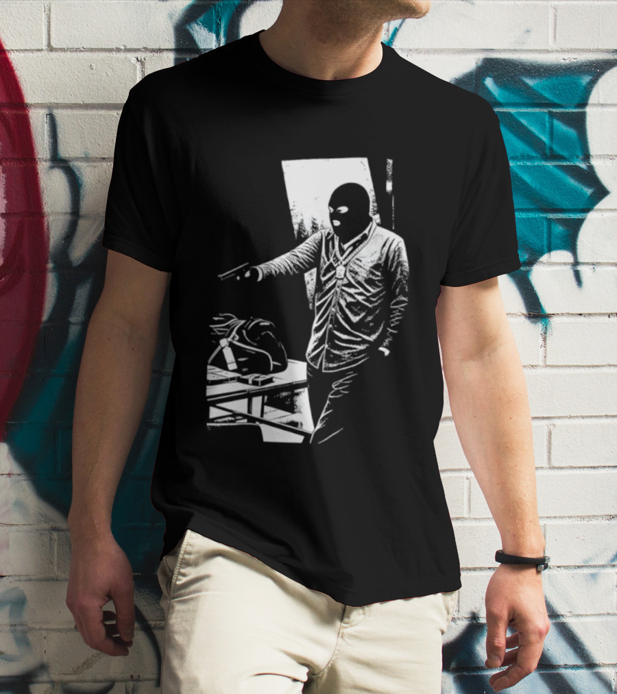 Notorious BIG Biggie Smalls Ski Mask Heist T-Shirt