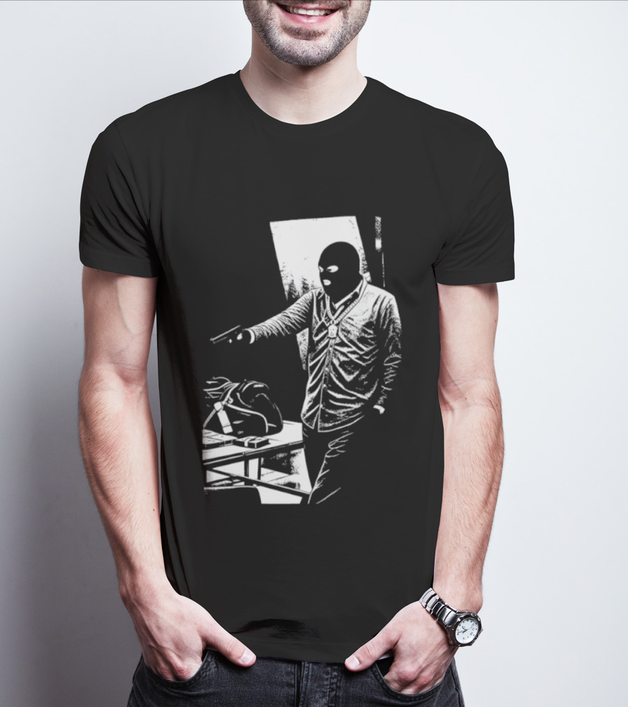 Notorious BIG Biggie Smalls Ski Mask Heist T-Shirt