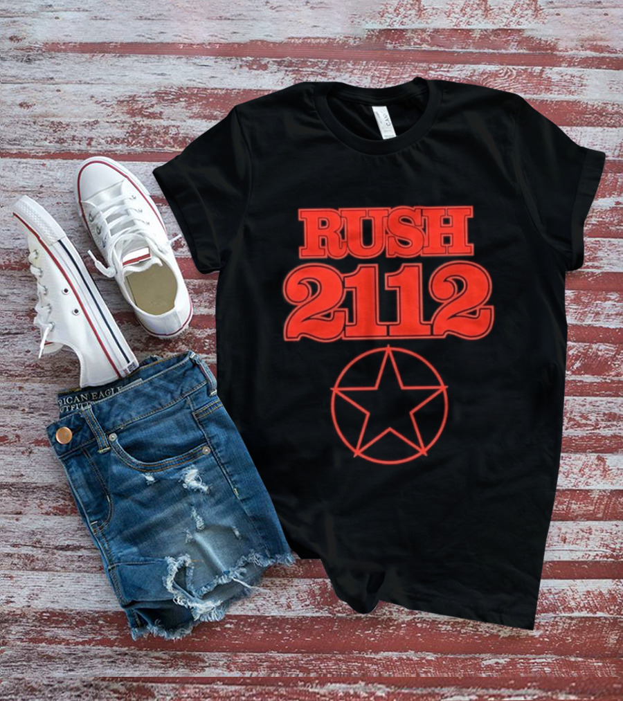 Rush 2112 Starman Iconic Progressive Rock T-Shirt