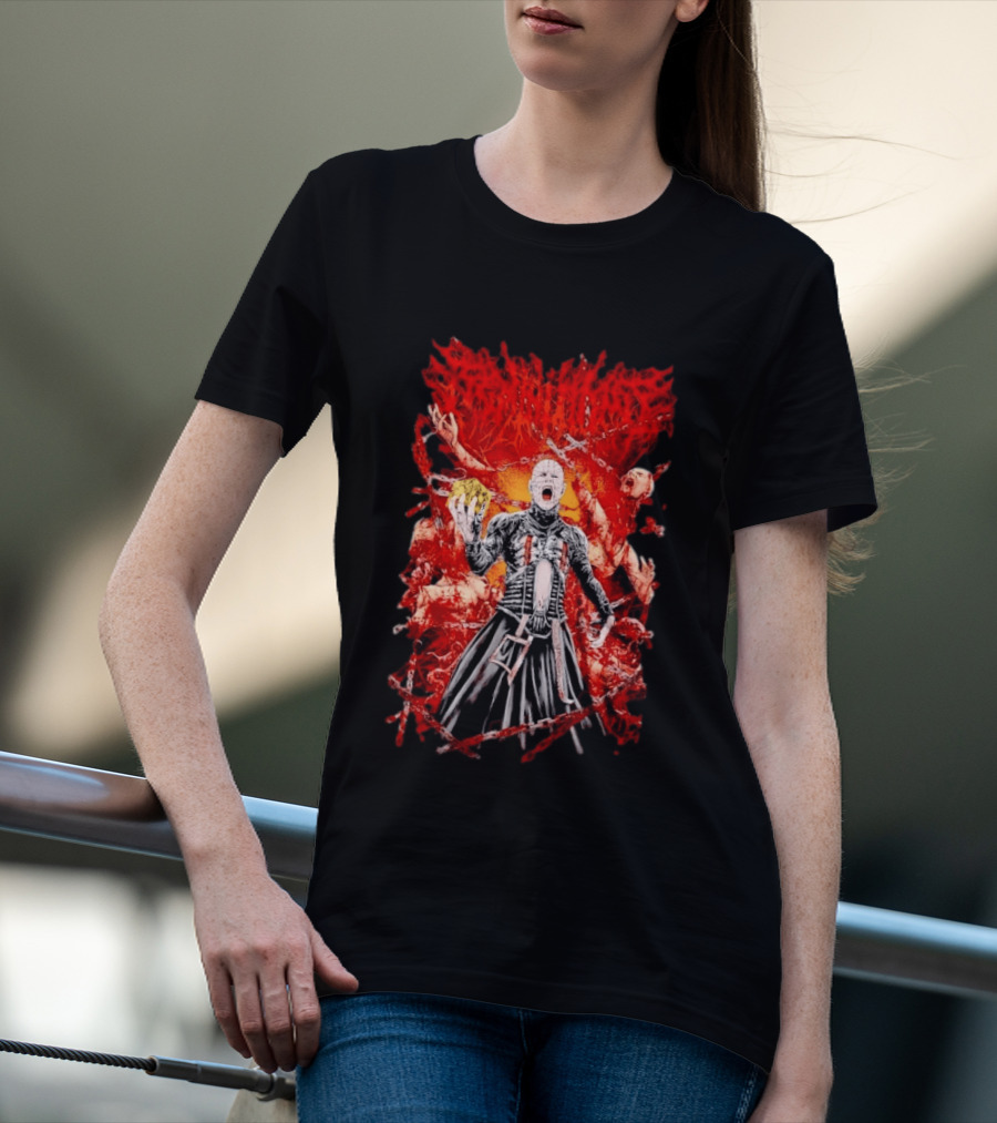 Terminalist Hellraiser Pinhead Horror Death Metal T-Shirt