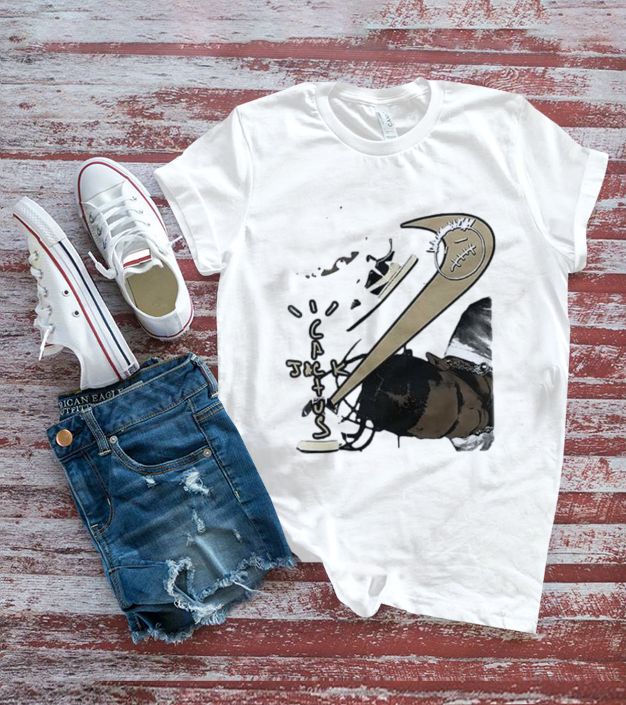 T Scott Utopia Cactus Jack Collaboration T-Shirt