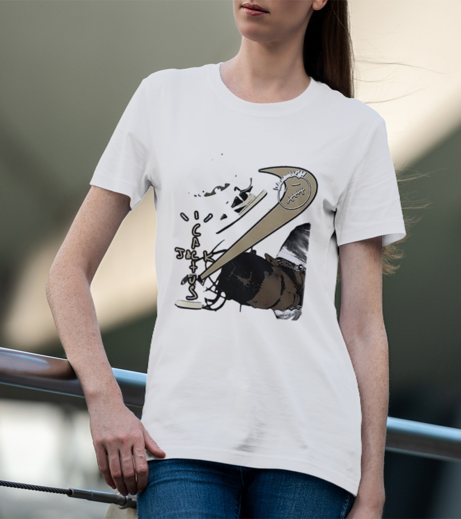 T Scott Utopia Cactus Jack Collaboration T-Shirt