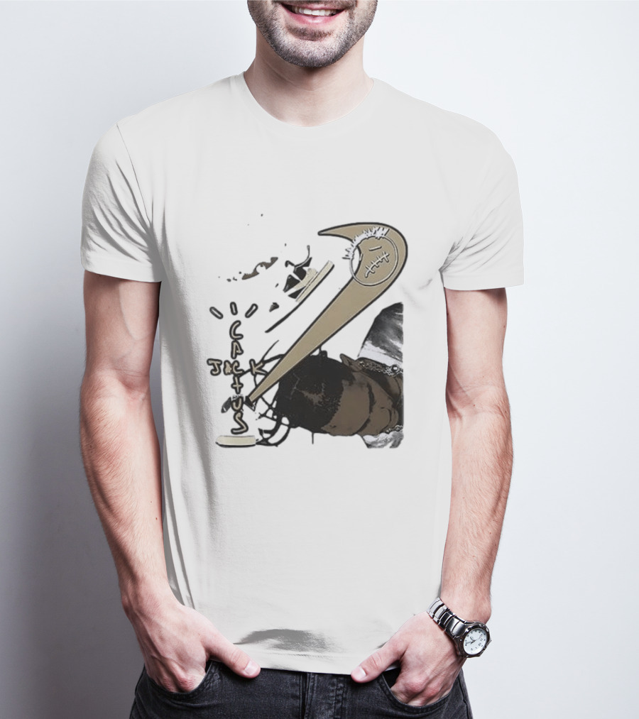 T Scott Utopia Cactus Jack Collaboration T-Shirt