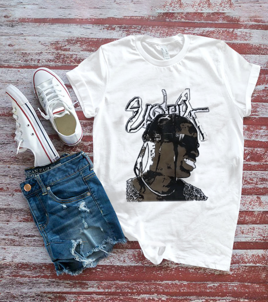 T Scott Utopia Cactus Jack Smiling T-Shirt