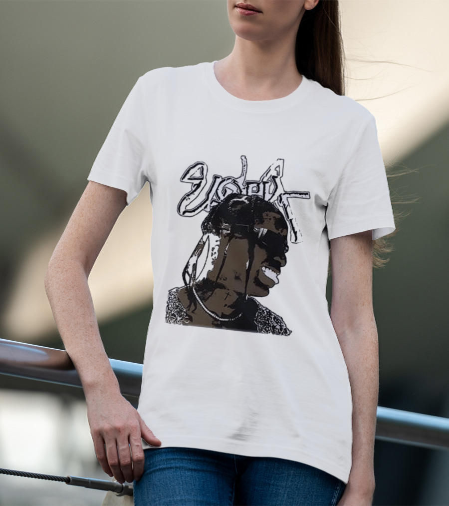 T Scott Utopia Cactus Jack Smiling T-Shirt