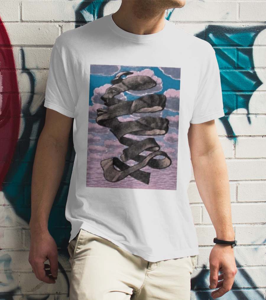 Tom Holland MC Escher Infinite Mobius Strip Optical Illusion T-Shirt