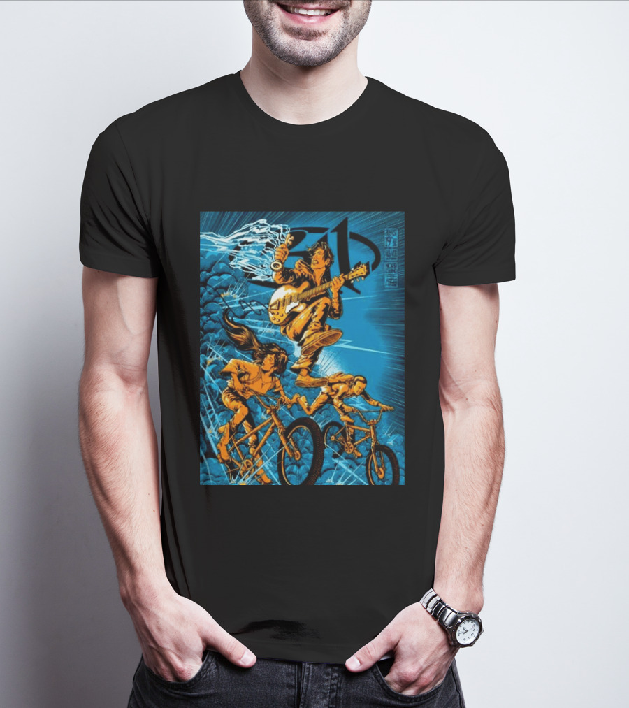 311 Chula Vista CA 2026 August 19 Gig North Island Credit Union Amphitheatre Bike T-Shirt