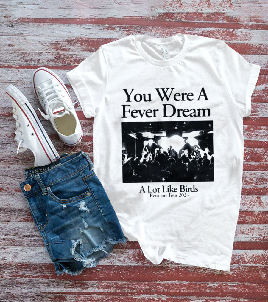 A Lot Like Birds Tour 2024 You Were A Fever Dream Reunion T-Shirt