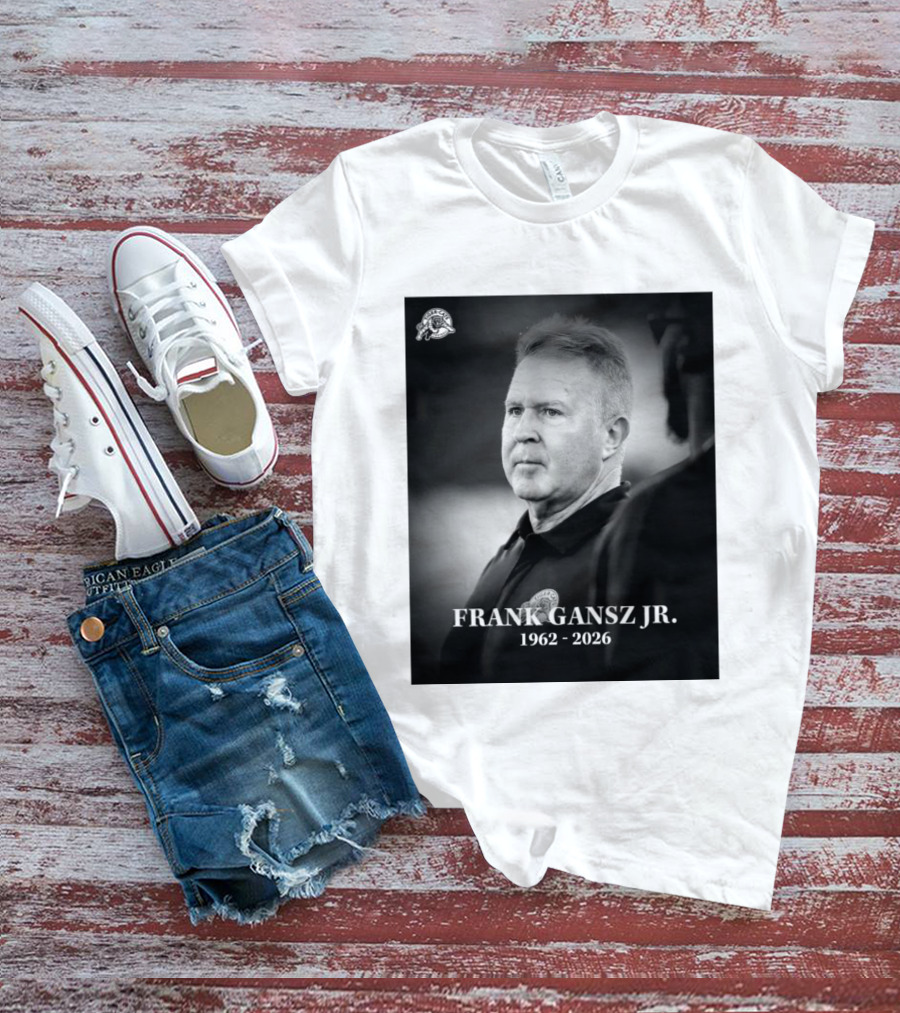 Frank Gansz Jr. 1962 2026 Hamilton Tiger Cats Football T-Shirt