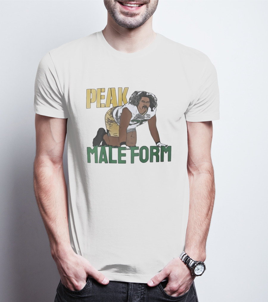 Troy Polamalu Peak Male Form Steelers Football Legends T-Shirt