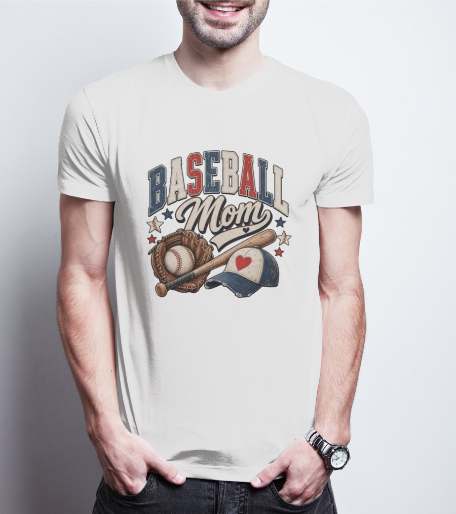 Baseball Mom Season Sports T-Shirt