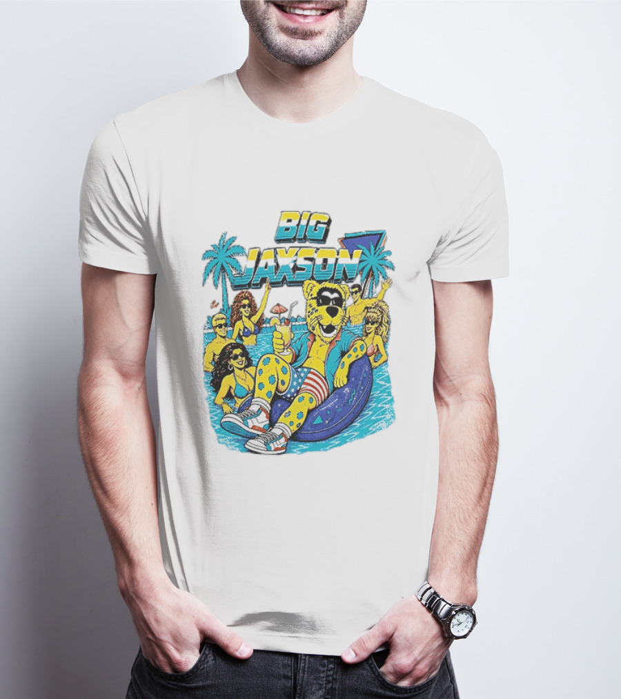 Big Jaxson Jacksonville Jaguars Go Deep With Big Jaxson T-Shirt