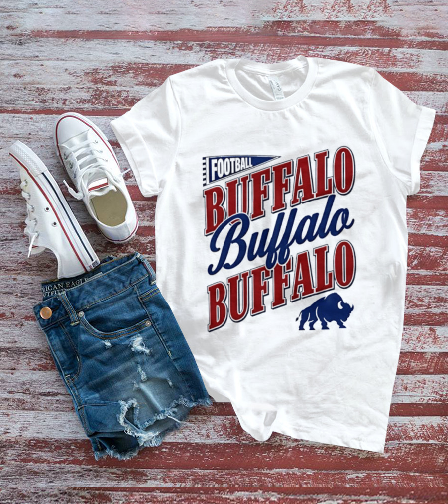 Buffalo Buffalo Buffalo Football T-Shirt