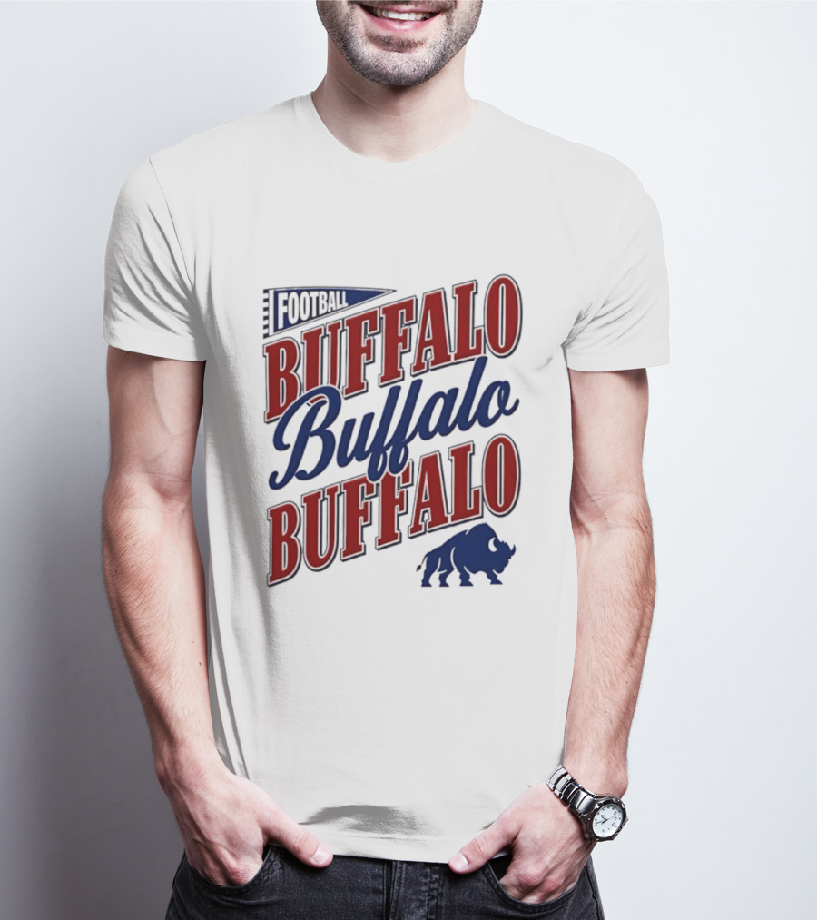 Buffalo Buffalo Buffalo Football T-Shirt