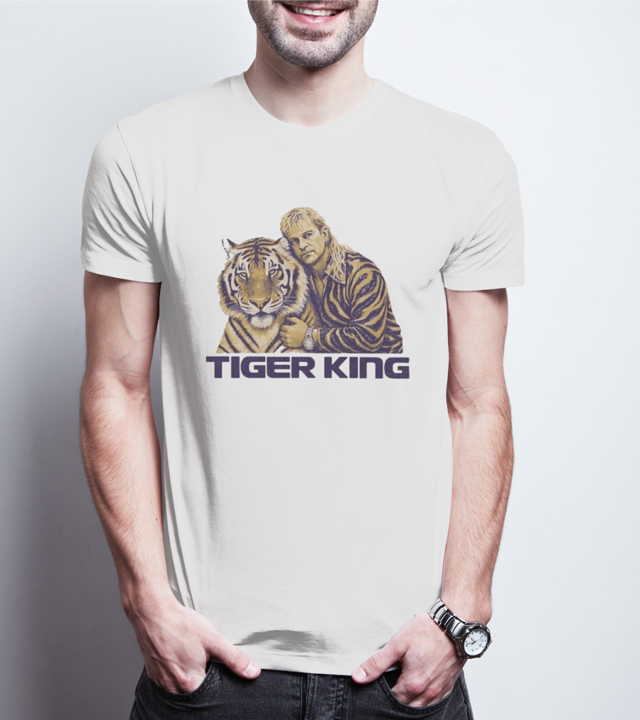 Joe Exotic Tiger King Netflix Big Cat Carole Baskin T-Shirt