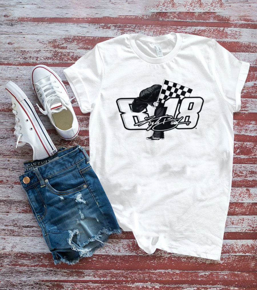 Kyle Busch 18 NASCAR Race Car Driver T-Shirt