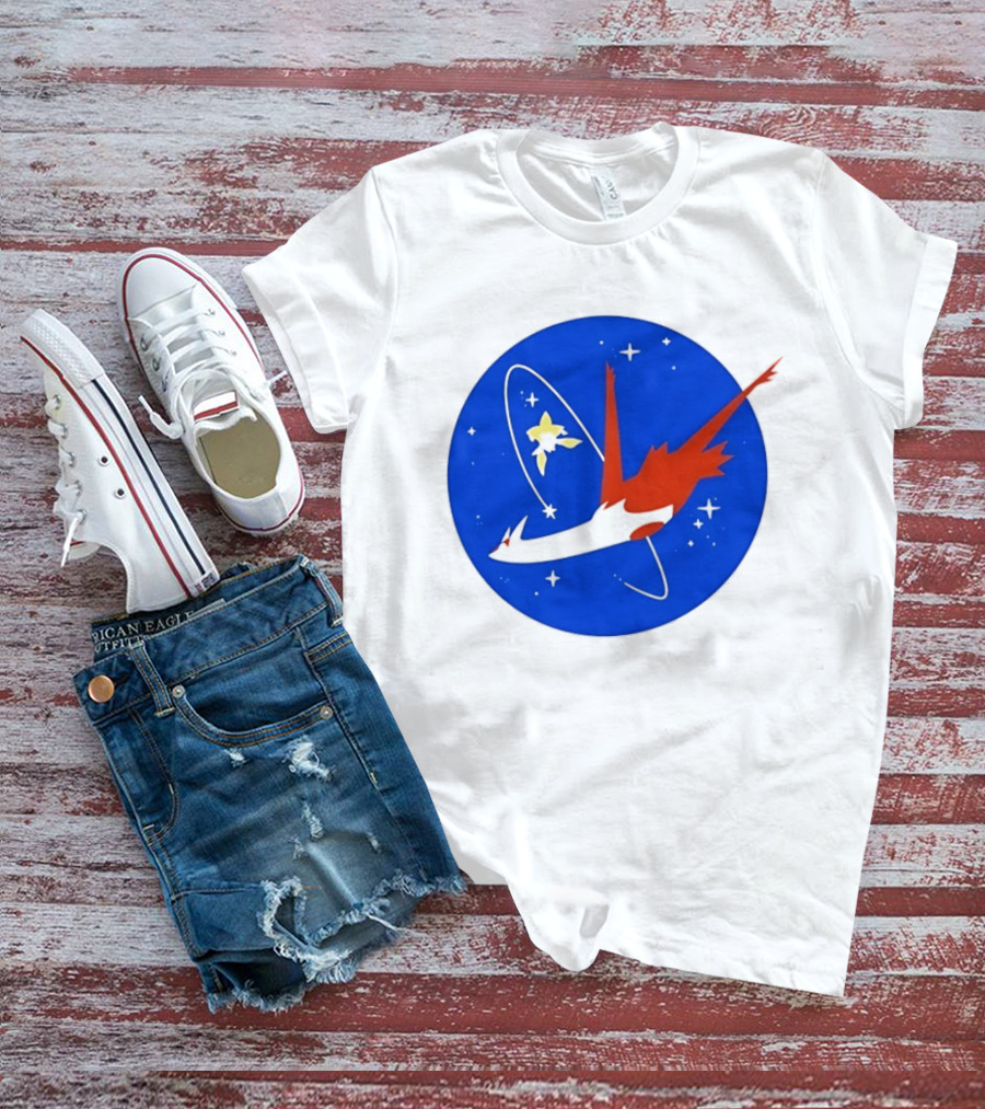 Latios And Latias Space Mission Pokemon T-Shirt