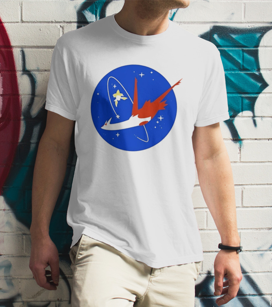 Latios And Latias Space Mission Pokemon T-Shirt
