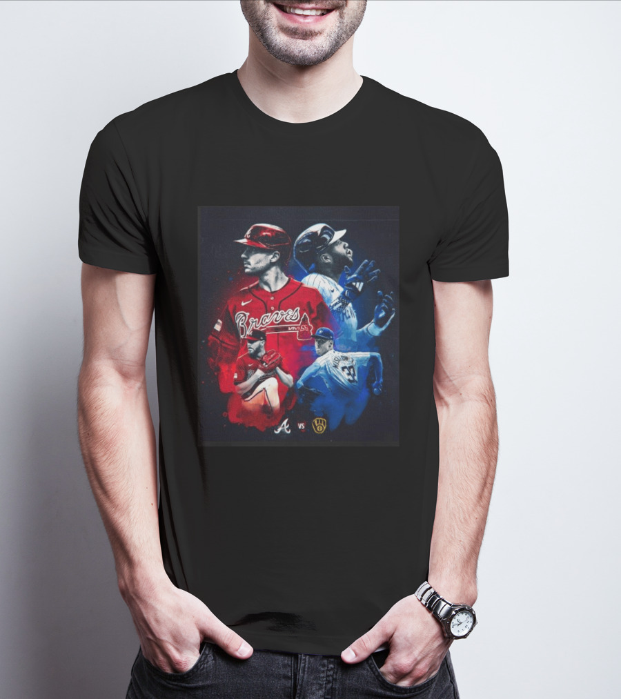 Braves Vs Brewers Showdown Chris Sale Jacob Misiorowski Pitching Duel In Milwaukee T-Shirt