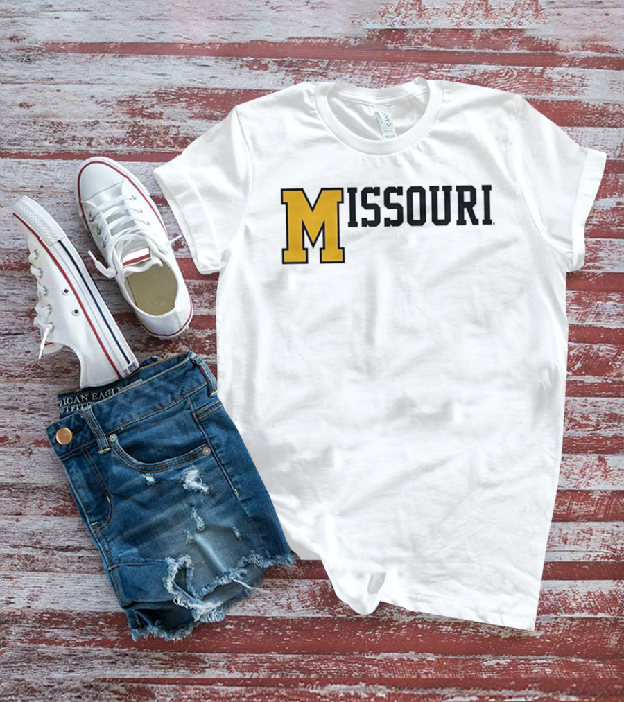 Missouri Tigers Mizzou NCAA College Sports M T-Shirt