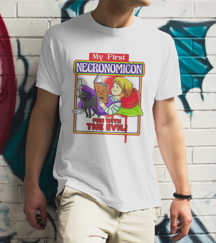 My First Necronomicon Fun With The Evil Dead Necronomicon Ash Williams T-Shirt