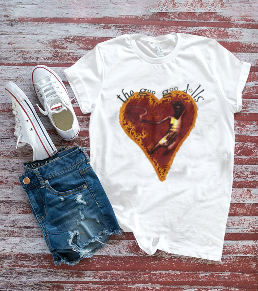 The Goo Goo Dolls Dizzy Up The Girl Heart Basketball Player T-Shirt
