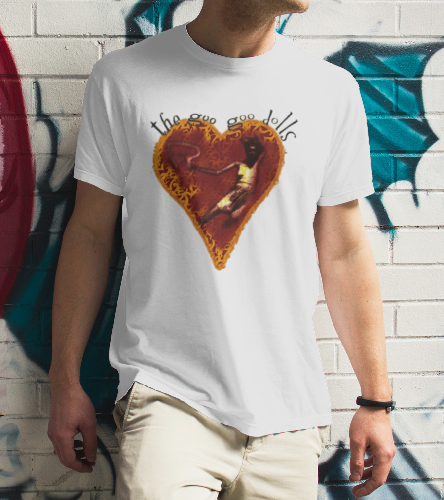 The Goo Goo Dolls Dizzy Up The Girl Heart Basketball Player T-Shirt