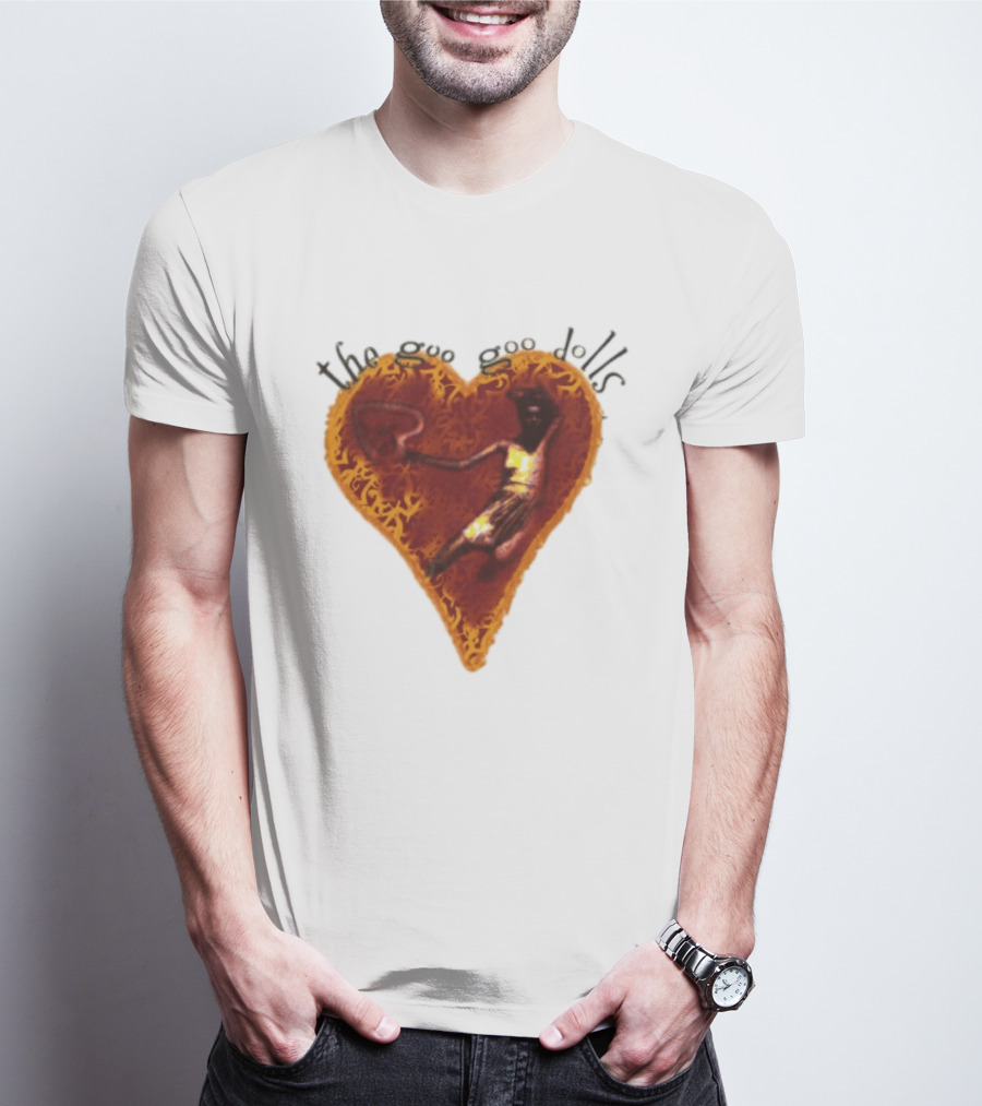 The Goo Goo Dolls Dizzy Up The Girl Heart Basketball Player T-Shirt