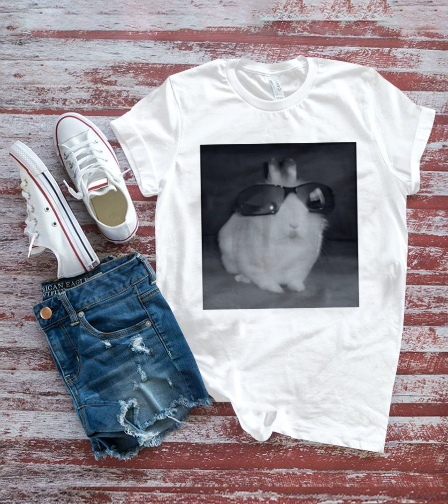 It's Such A Fucked Situation Bunny In Sunglasses Cute Funny Rabbit Wearing Shades T-Shirt