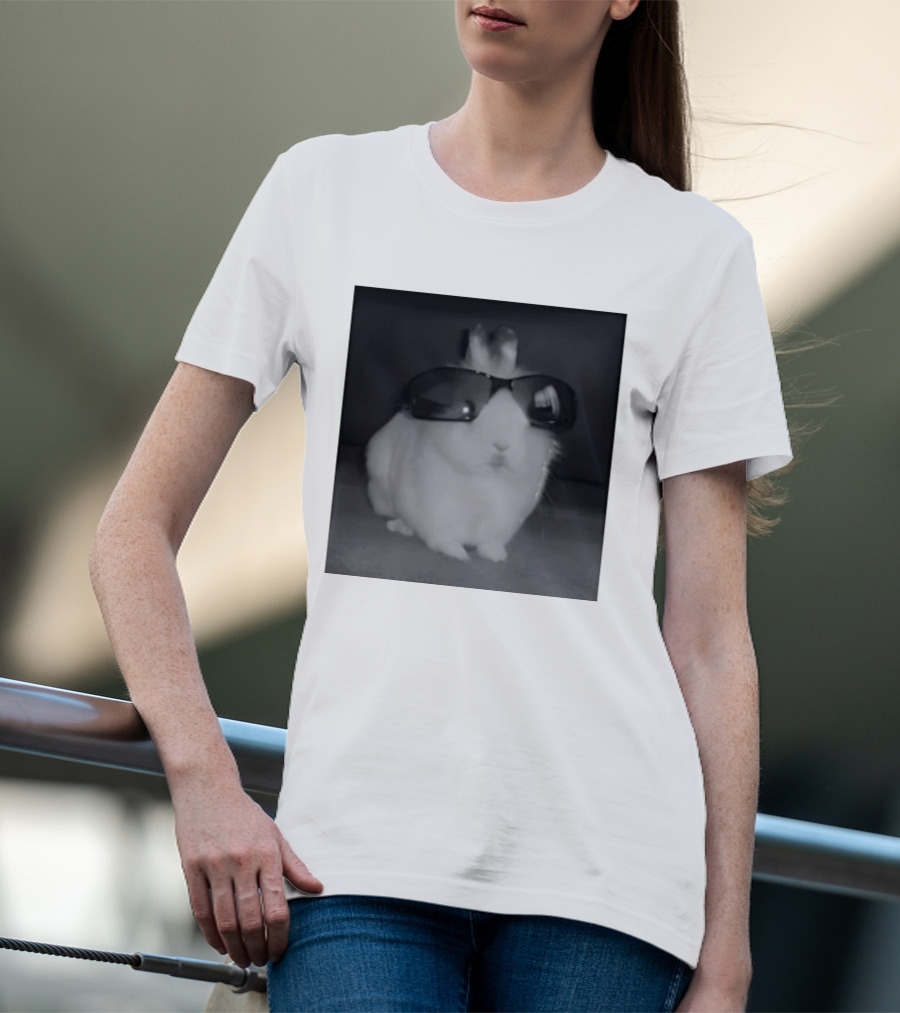 It's Such A Fucked Situation Bunny In Sunglasses Cute Funny Rabbit Wearing Shades T-Shirt
